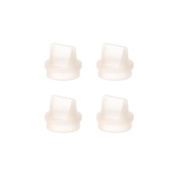 Eufy Home Collection Duckbill Valves (4-Pack) for Breast Pump S2 / S2 Pro Breast Pump Accessories, Hands-Free Pump Parts