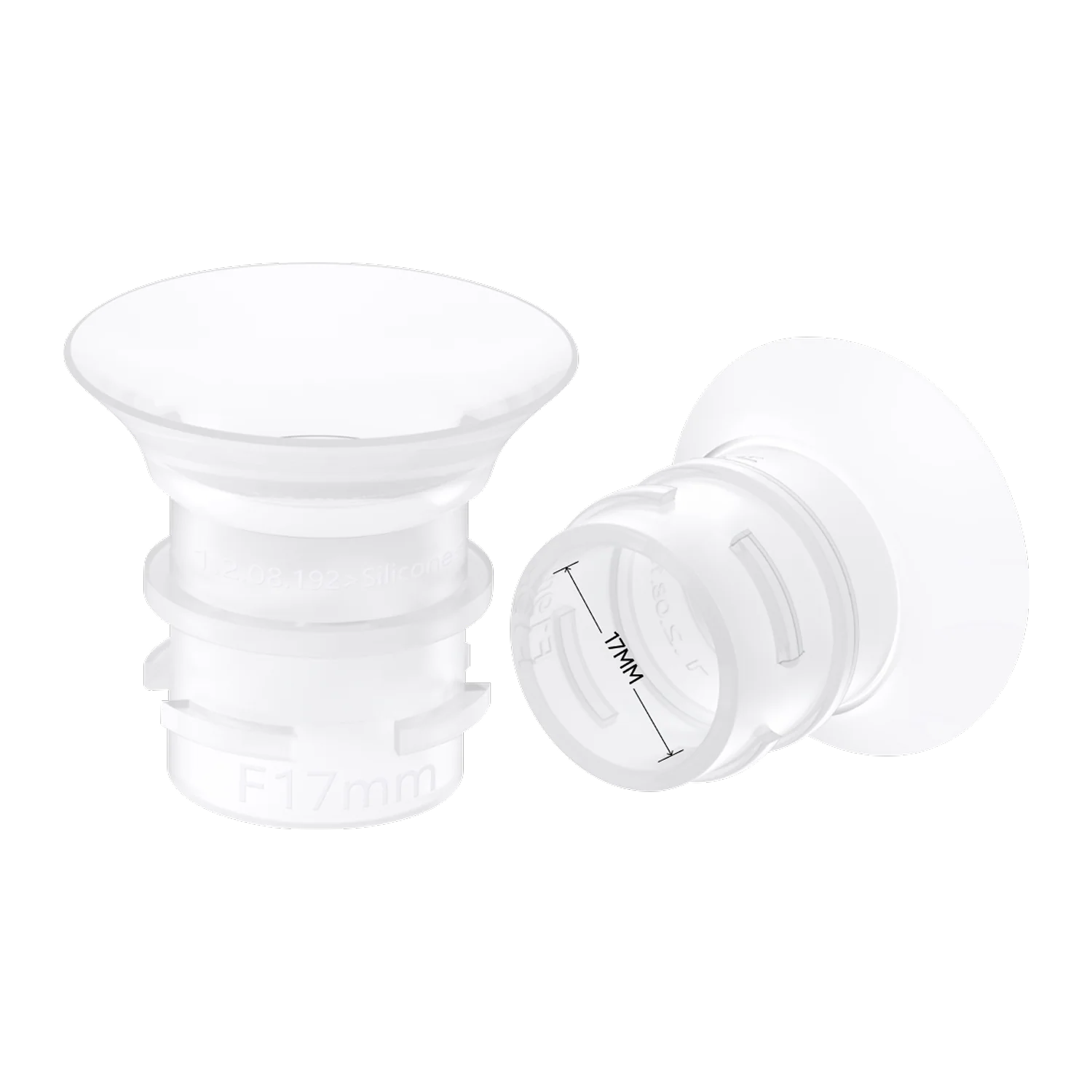 Eufy Home Collection 17 mm Sizing Insert (2-Pack) for Wearable Breast Pump E10/E20/S1/S1 Pro Breast Pump Accessories, Hands-Free Pump Parts