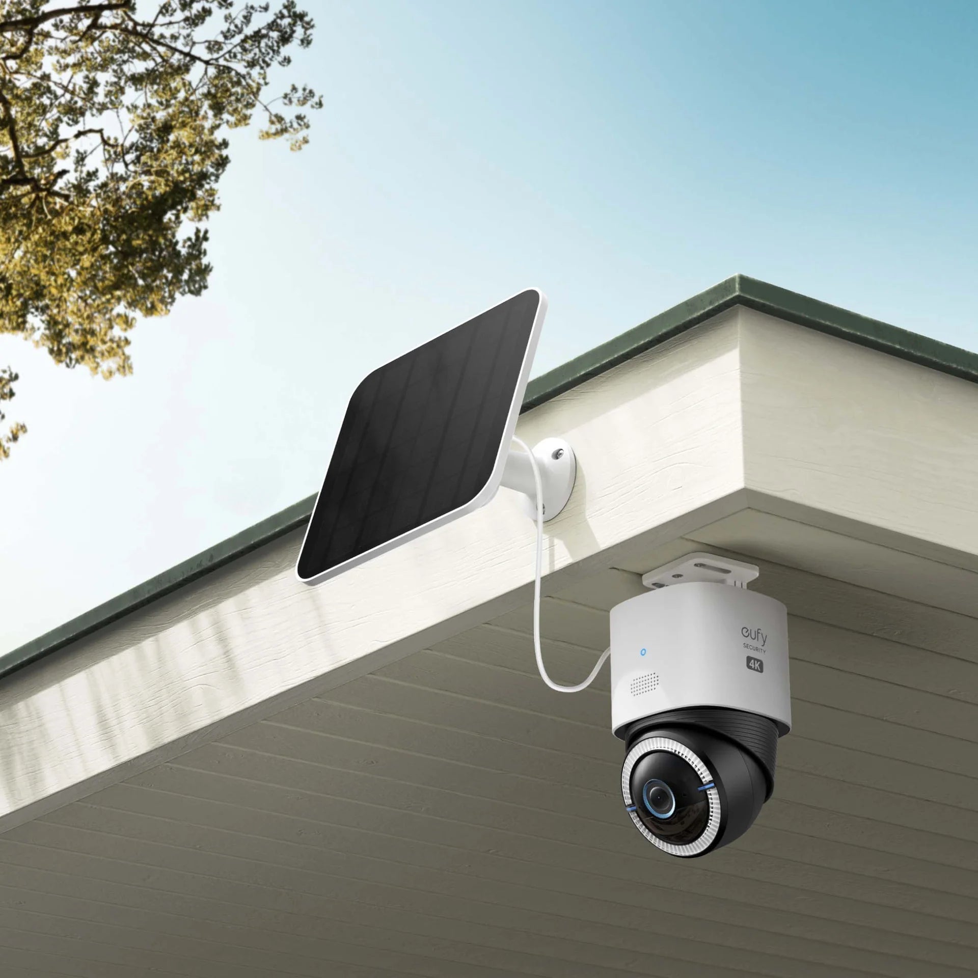 Eufy Home Collection 4G LTE Cam S330 + Floodlight Camera E340 + HomeBase S380 Smart Home Security, Home Security Accessories - Image 7