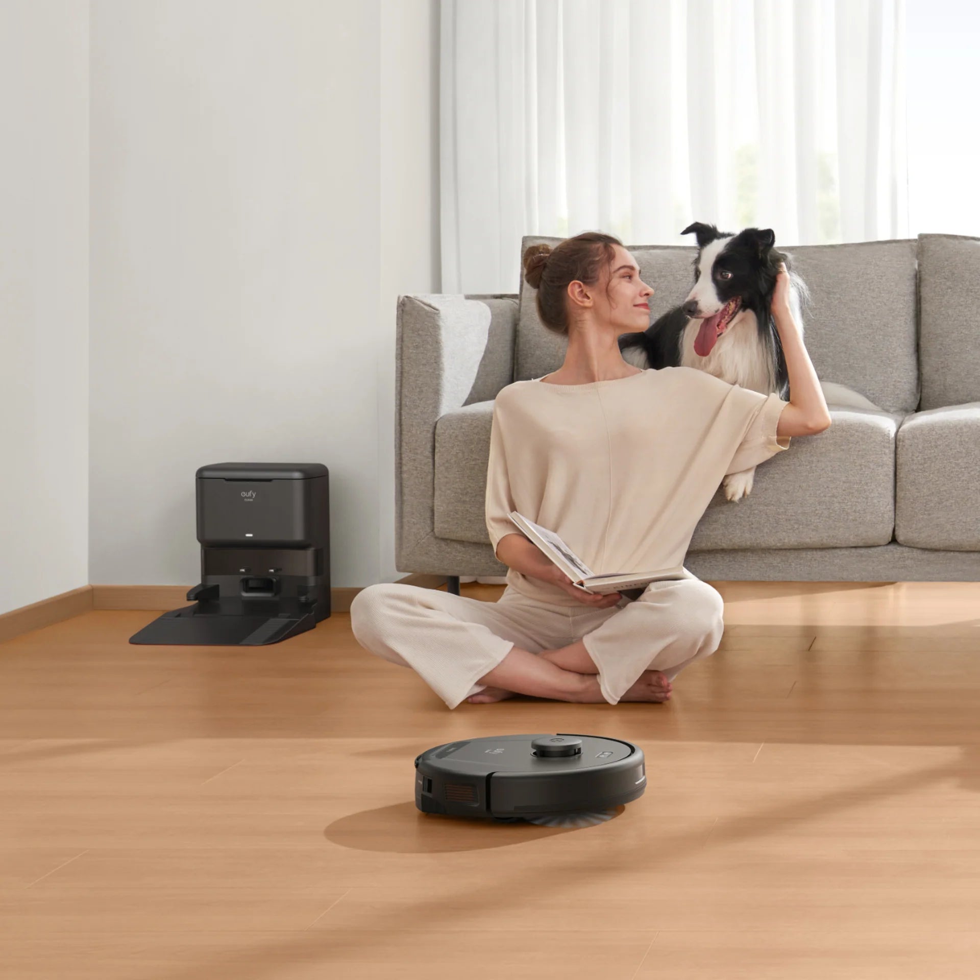 Eufy Home Collection Refurbished eufy L60 with Self-Empty Station (Certified, 90% New) Robot Vacuum Accessories, Replacement Parts - Image 3