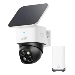Eufy Home Collection SoloCam S340 Wireless Security Camera + eufy HomeBase S380 Smart Home Security, Home Security Accessories