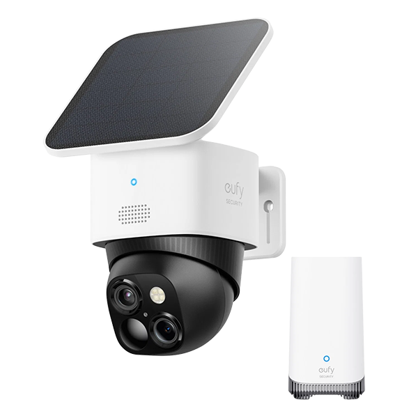 Eufy Home Collection SoloCam S340 Wireless Security Camera + eufy HomeBase S380 Smart Home Security, Home Security Accessories