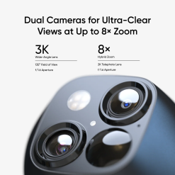 Alternative view of Eufy Home Collection SoloCam S340 (2-Pack) Wireless Security Camera + Floodlight Camera E340 + eufy HomeBase S380