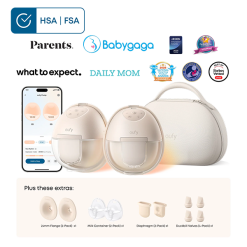 Eufy Home Collection Wearable Breast Pump S1 Pro Essential Kit Hands-Free Breast Pump with 27 mm Flange
