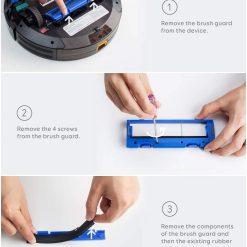 Alternative view of Eufy Home Collection RoboVac Replacement Rubber Strip, Compatible with 11S,11S PLUS,11S MAX,12,15C,15C MAX Robot Vacuum Accessories, Replacement Parts