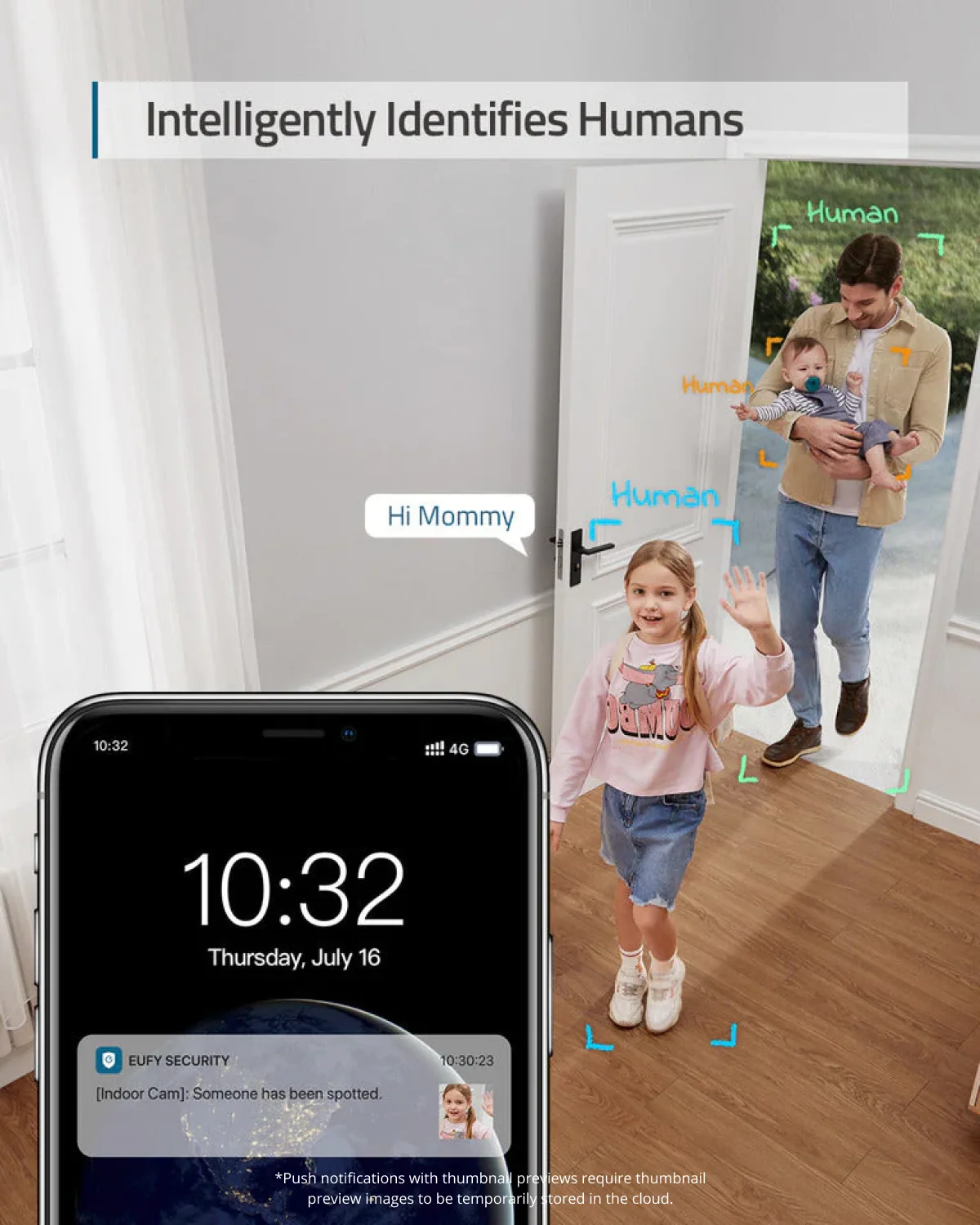 Eufy Home Collection Indoor Cam E220 (2K, 4-Cam Kit, Pan & Tilt) Indoor Security Camera Smart Home Security, Home Security Accessories - Image 6