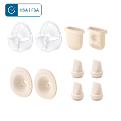 Eufy Home Collection Breast Pump Accessories Bundle (27 mm Flange)