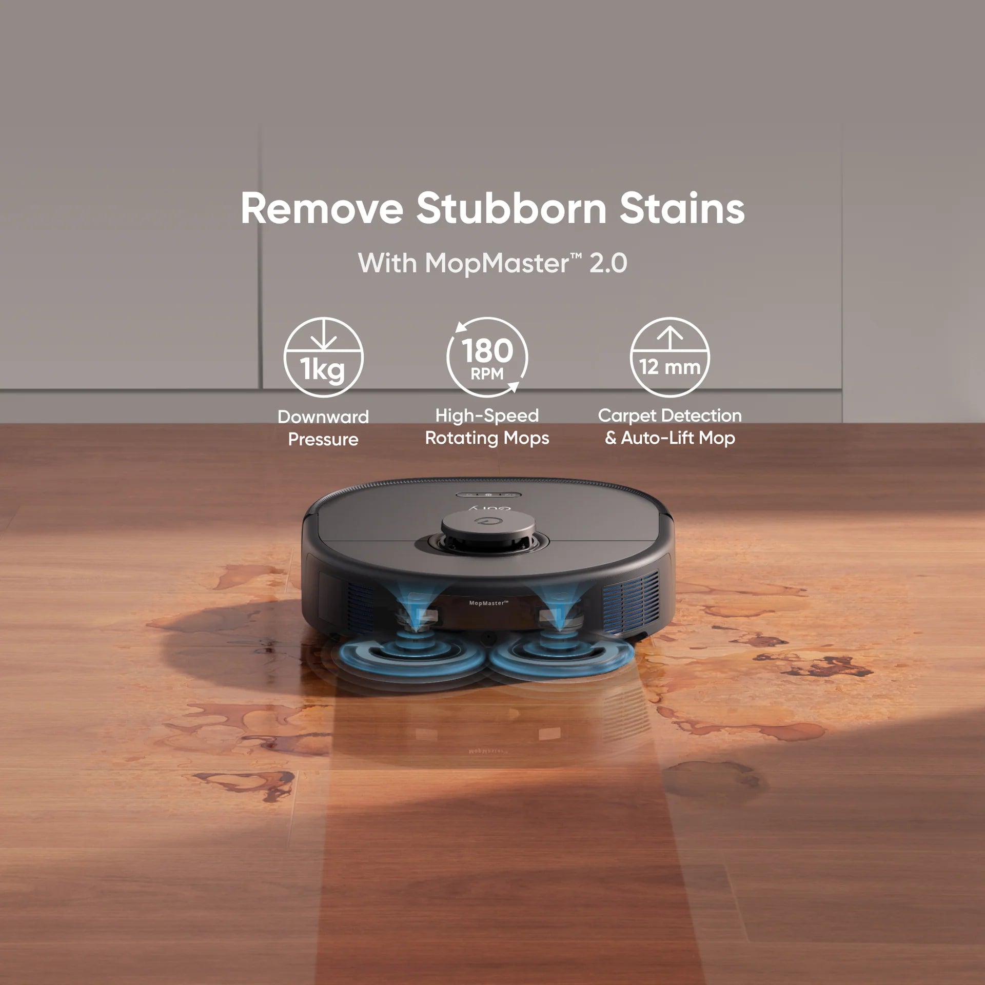 Eufy Home Collection Restored eufy X10 Pro Omni Robot Vacuum and Mop Combo, Incredible Suction, Dual Mops Smart Robot Vacuum with 12 mm Auto-Lift and Carpet Detection, AI Obstacle Avoidance and 6-Pack Large Capacity Dust Bags Robot Vacuum Accessories, Replacement Parts - Image 14