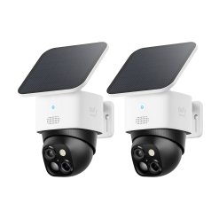 Eufy Home Collection SoloCam S340 (2-Cam Kit) Wireless Security Camera Smart Home Security, Home Security Accessories