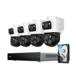 Eufy Home Collection PoE NVR Security System S4 Max + 2 Turret Cameras