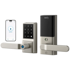 Eufy Home Collection Smart Lock C33 (Nickel) Keyless Smart Door Lock