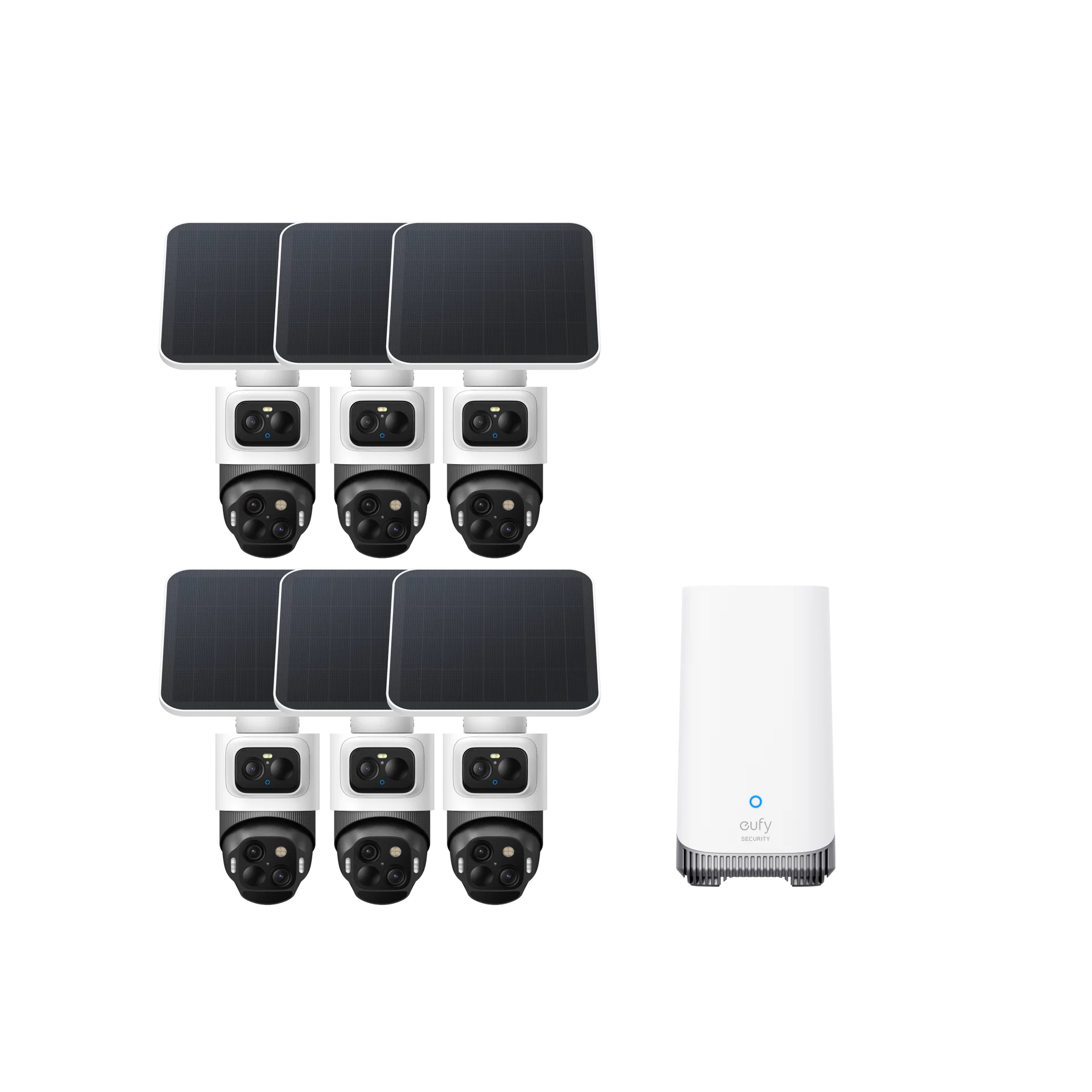 Eufy Home Collection eufyCam S4 6-Cam Kit Smart Home Security, Home Security Accessories - Image 2