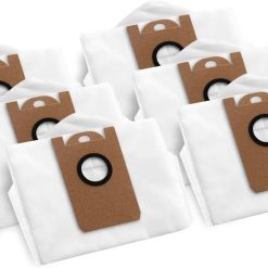 Eufy Home Collection RoboVac LR30 Hybrid+ Powerful Vacuum Cleaner Compatible 6-Pack Large Capacity Vacuum Cleaner Bags Robot Vacuum Accessories, Replacement Parts
