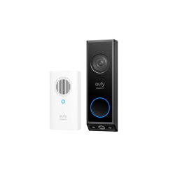 Eufy Home Collection Video Doorbell E340 and Add-On Chime Smart Video Doorbell