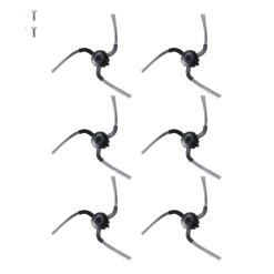 Eufy Home Collection Replacement Side Brushes (6 Pieces) for Robot Vacuum Auto-Empty C10 Robot Vacuum Accessories, Replacement Parts
