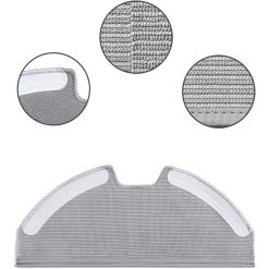 Alternative view of Eufy Home Collection 2-Pack Vacuum Mop Replacement Pads, Compatible with eufy X8 Pro Series Robot Vacuums, Washable and Reusable Soft Mopping Pad Parts Accessories