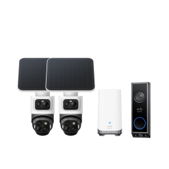 Eufy Home Collection eufyCam S4 2-Cam Kit Smart Video Doorbell + Video Doorbell E340