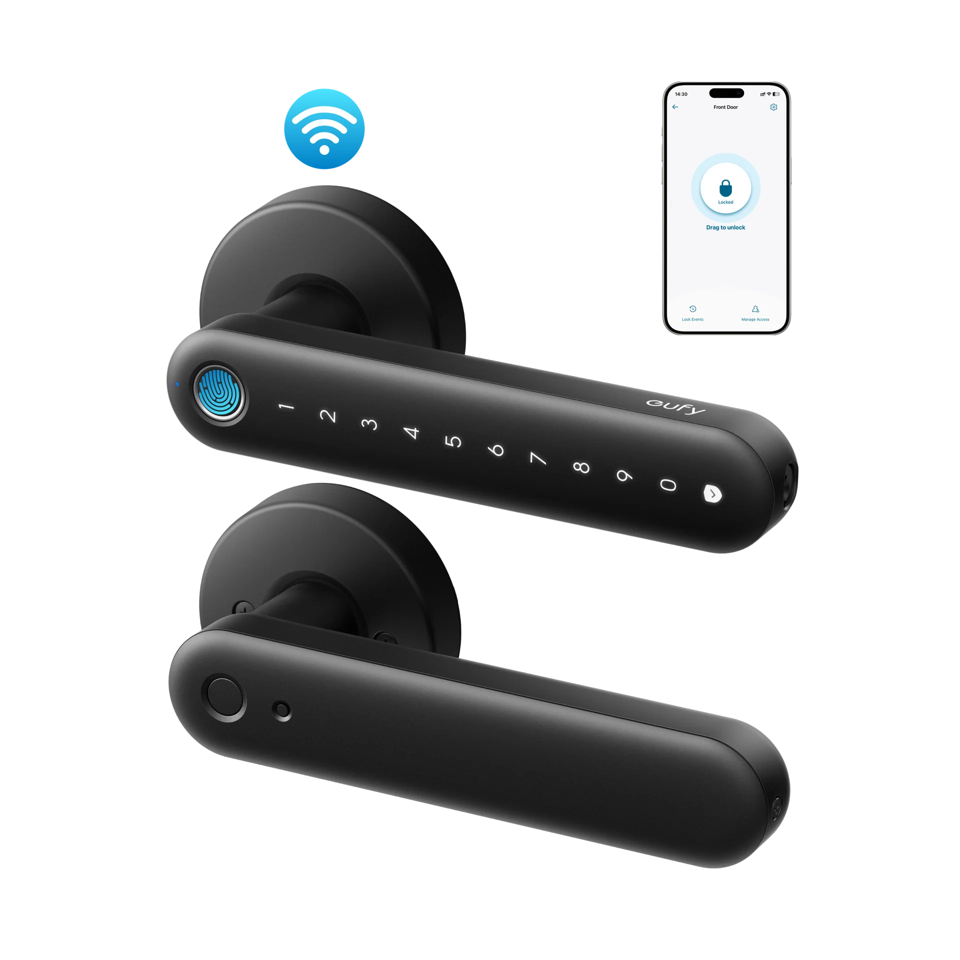 Eufy Home Collection Smart Lock C32 Keyless Smart Door Lock Smart Home Security, Home Security Accessories - Image 3