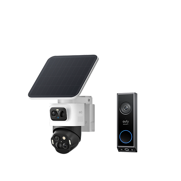 Eufy Home Collection eufyCam S4 Smart Video Doorbell + Video Doorbell E340 Smart Home Security, Home Security Accessories