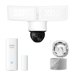 Eufy Home Collection Floodlight Camera E340 with AC Cable + Entry Sensor