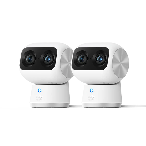 Eufy Home Collection Indoor Cam S350 (2-Cam Pack) Indoor Security Camera Smart Home Security, Home Security Accessories