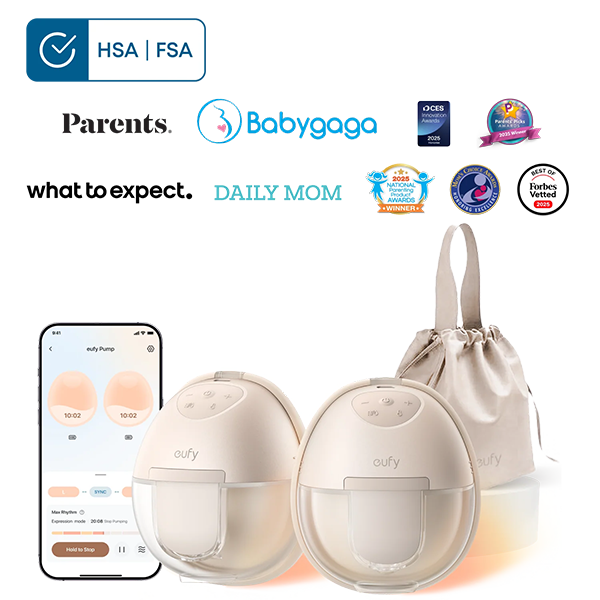 Eufy Home Collection Wearable Breast Pump S1 Hands-Free Breast Pump Breast Pump Accessories, Hands-Free Pump Parts