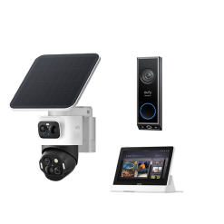 Eufy Home Collection eufyCam S4 Smart Video Doorbell +Smart Display E10 + Video Doorbell E340