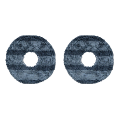 Eufy Home Collection 2-Pack Vacuum Mop Replacement Pads, Compatible C20 Series Robot Vacuums, Washable and Reusable Soft Mopping Pad Parts Accessories