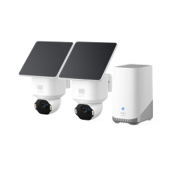Eufy Home Collection SoloCam E42 2-Cam Kit (HomeBase S380) Wireless Security Camera Smart Home Security, Home Security Accessories