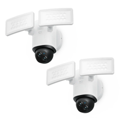 Eufy Home Collection Floodlight Camera E340 (2-Pack) Outdoor Security Camera