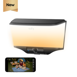 Eufy Home Collection Wall Light Cam S4 (4 pack) Smart Home Security, Home Security Accessories