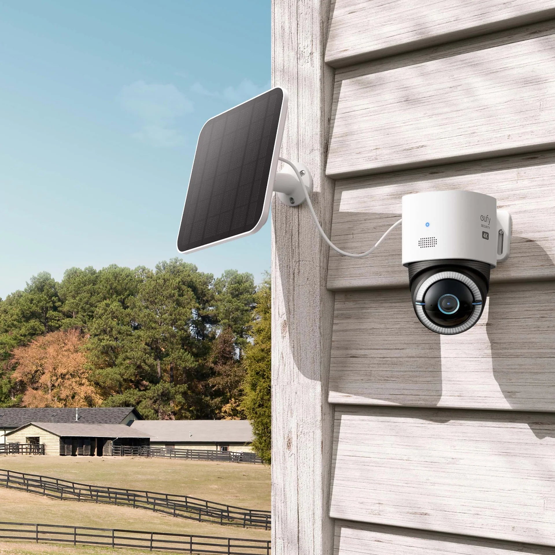 Eufy Home Collection 4G LTE Cam S330 + Floodlight Camera E340 + HomeBase S380 Smart Home Security, Home Security Accessories - Image 4