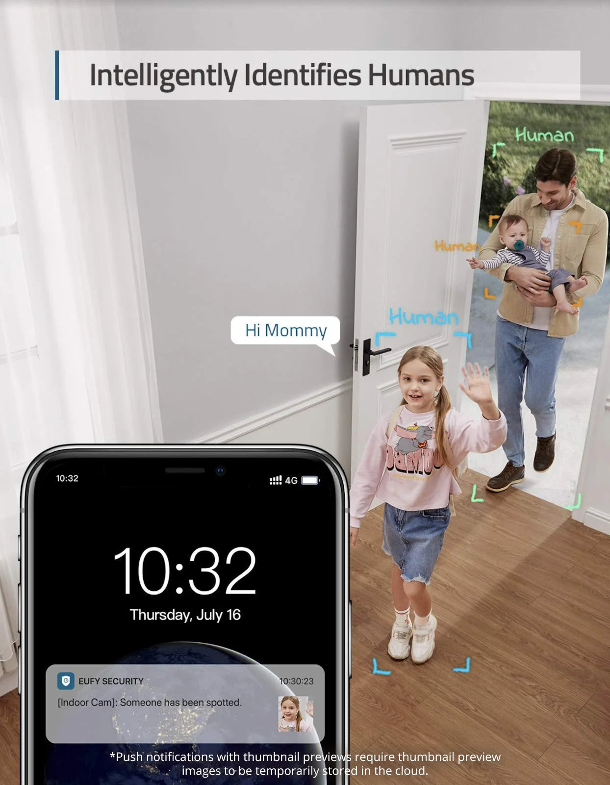 Eufy Home Collection Indoor Cam E220 Indoor Security Camera Smart Home Security, Home Security Accessories - Image 4
