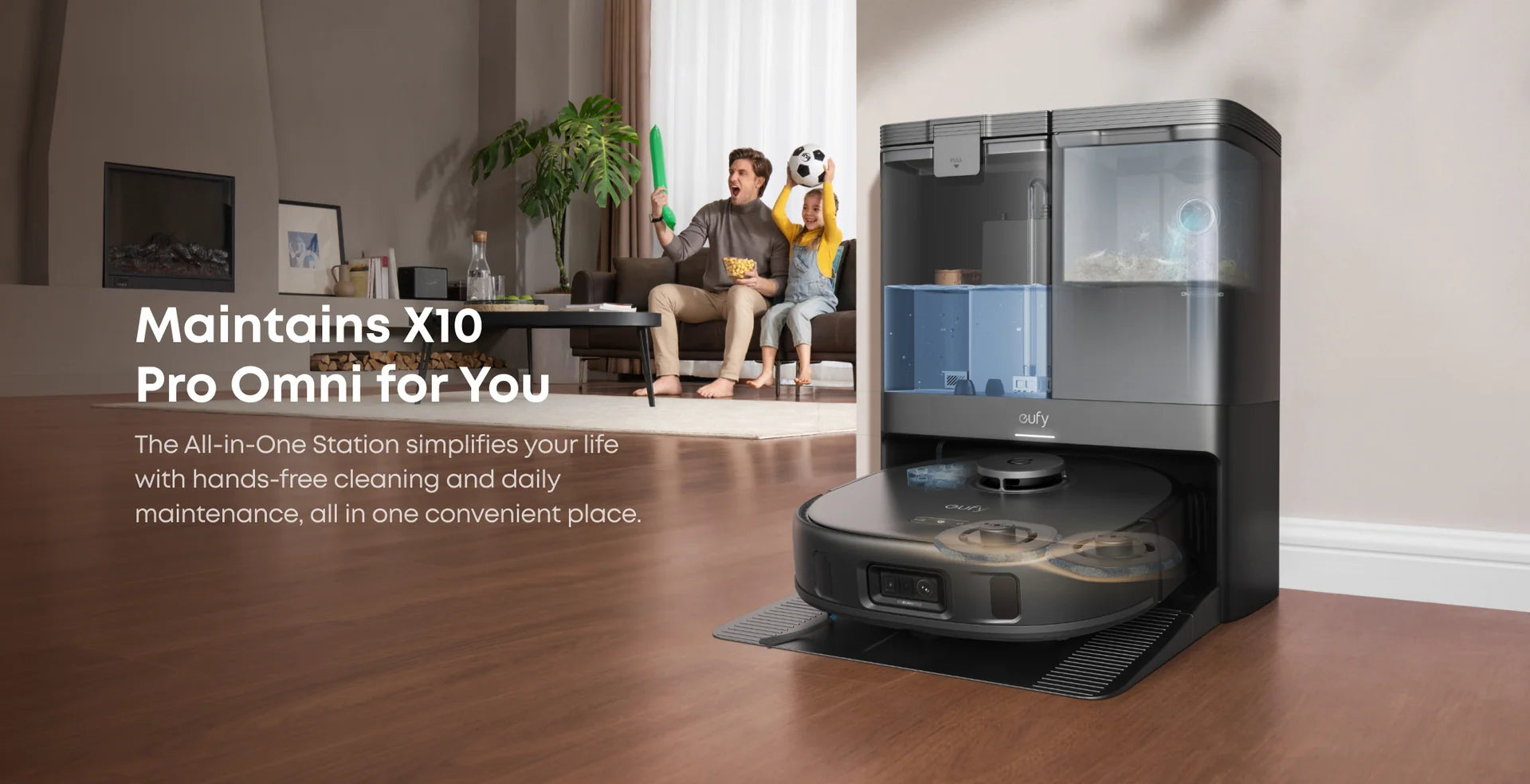 Eufy Home Collection X10 Pro Omni + eufy Auto-Empty C10 eufy Accessories, Smart Home Essentials - Image 6