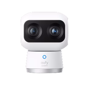 eufy Security camera with dual lens for indoor monitoring