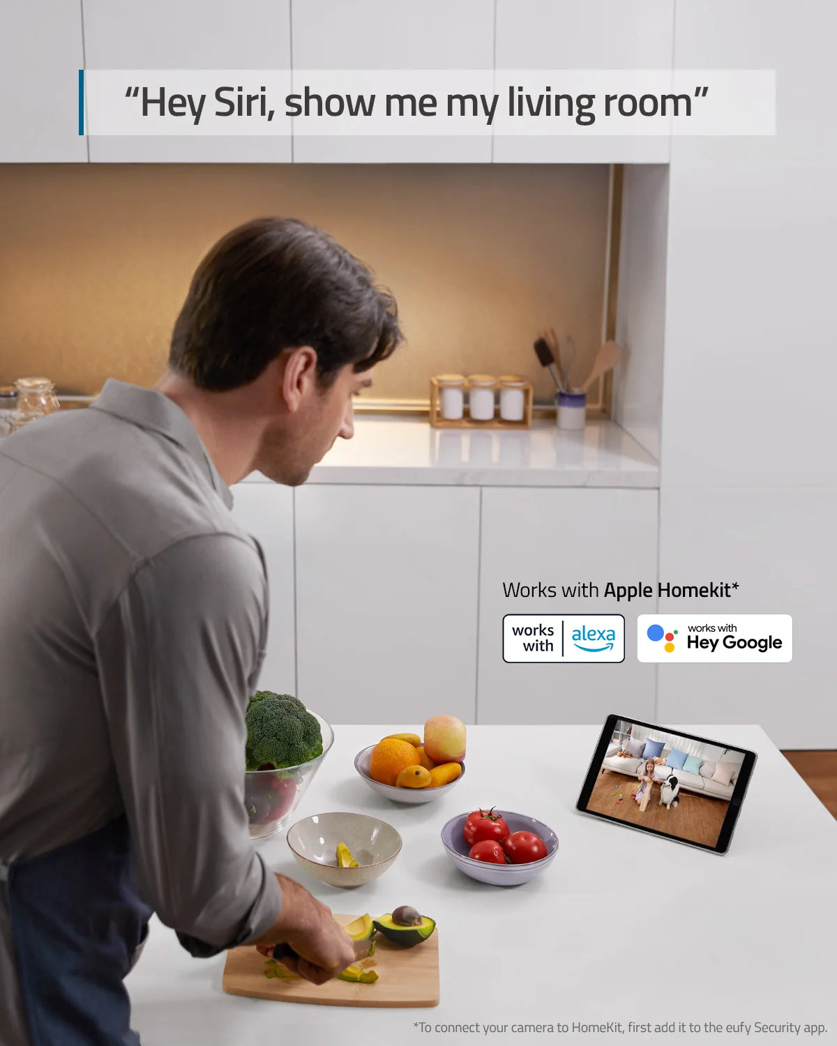 Eufy Home Collection Indoor Cam E220 Indoor Security Camera Smart Home Security, Home Security Accessories - Image 5