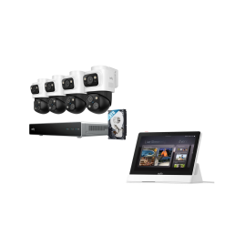 Eufy Home Collection Smart Display E10 + eufy PoE NVR Security System S4 Max Smart Home Security, Home Security Accessories