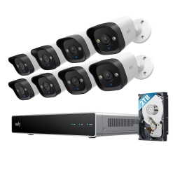 Eufy Home Collection PoE NVR Security System E40- 8 4K Bullet Cameras
