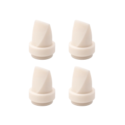 Eufy Home Collection Duckbill Valves (4-Pack) for Wearable Breast Pump E10/E20/S1/S1 Pro